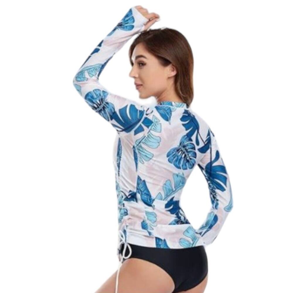 New Long Sleeve UV Sun Protection Wetsuit Swimsuit Top Medium